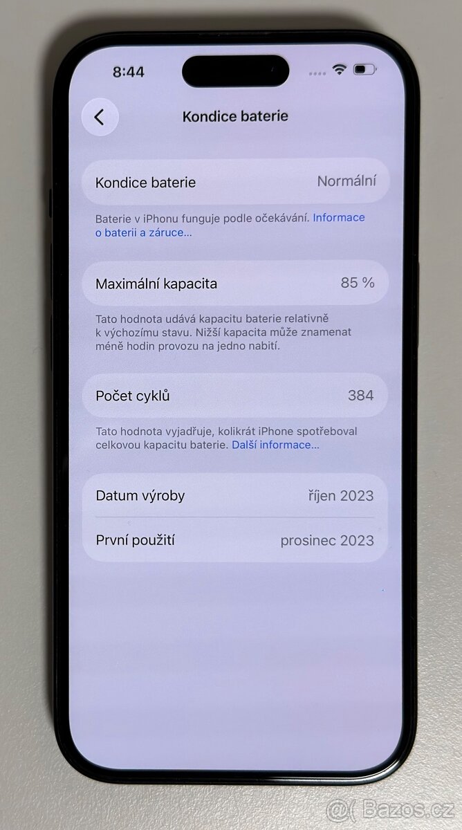 iPhone 15 128GB černý CZ distribuce - 7