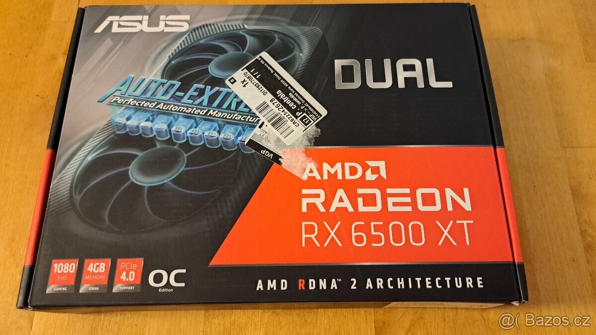 Asus Dual AMD Radeon 6500 XT - 7
