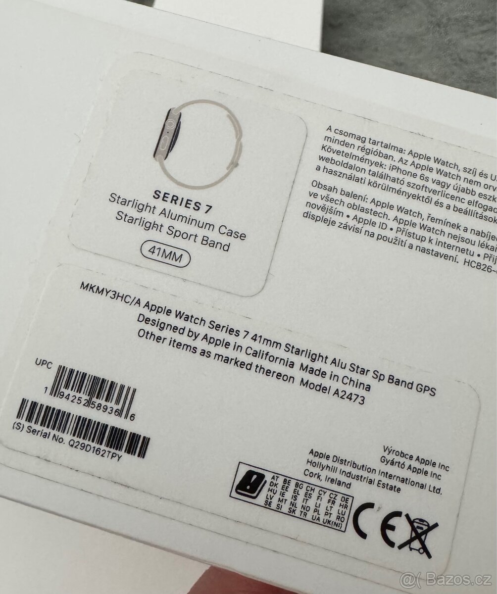 Apple Watch 7 41mm, Starlight - 7