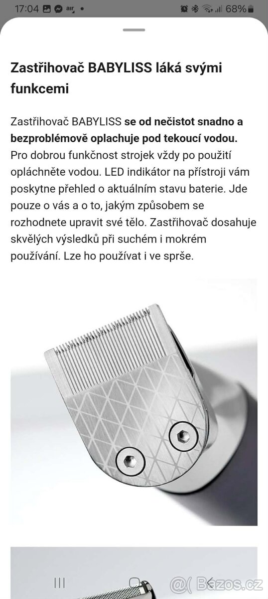 Nový multifunkční zastřihovač Babyliss - 7