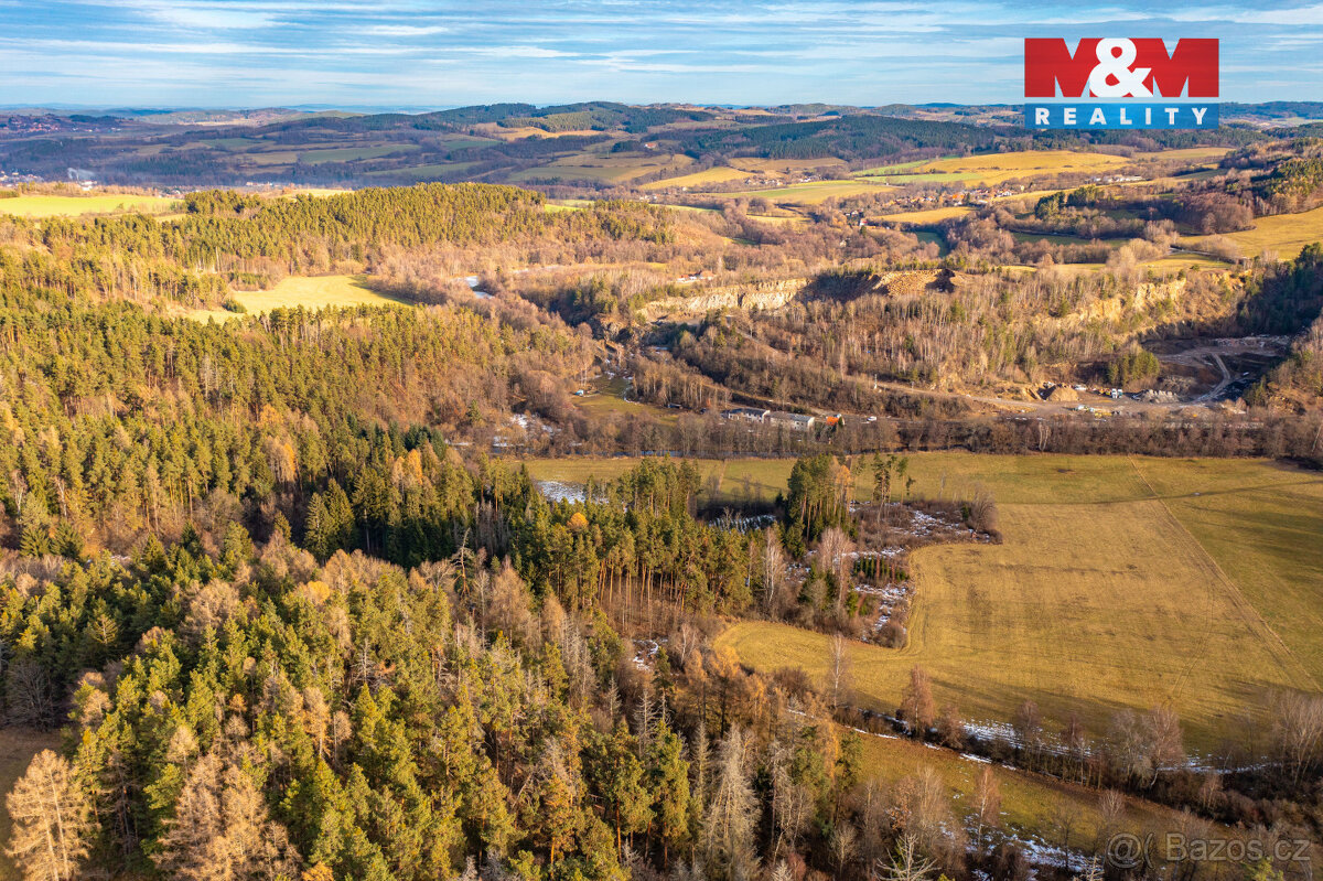 Prodej lesa, 51224 m², Malenice - 7