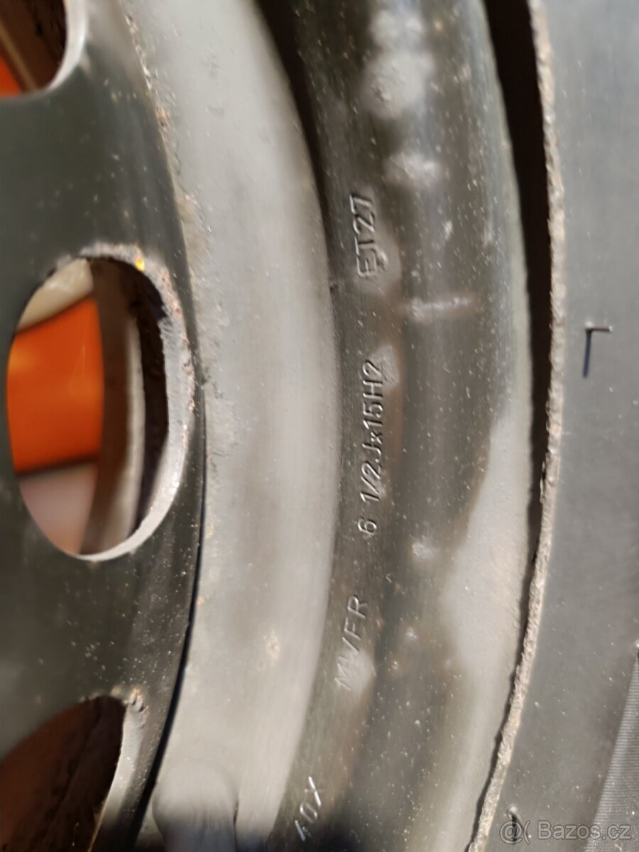 Kola Peugeot, Citroen 4x108+ zimní pneu 195/65R15 - 7