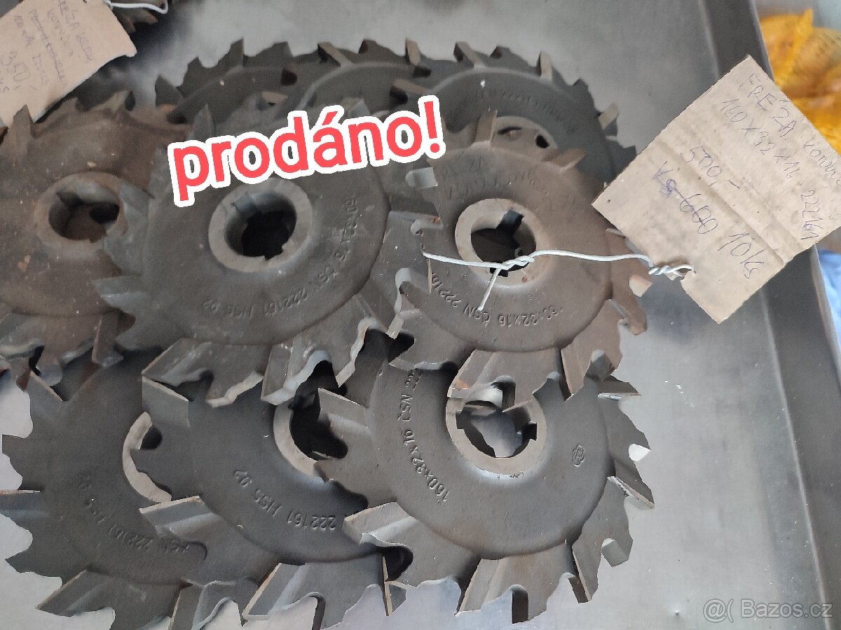 Kotoučové frézy - nové - 7