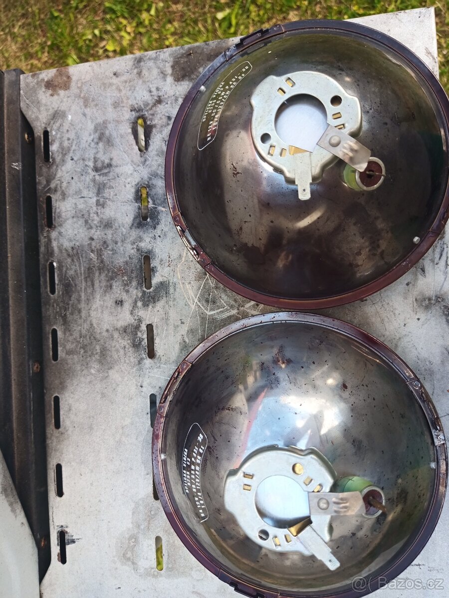 Škoda 105–120: originál přední světla H4 - 7