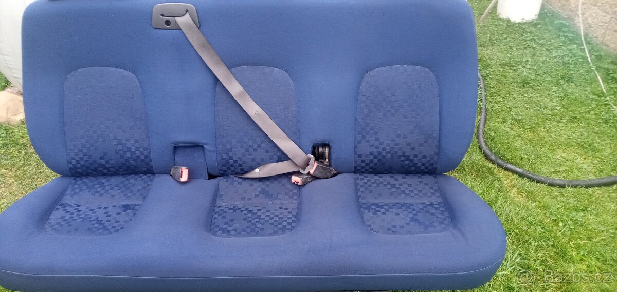 PRODÁM TROJSEDAČKU DO FIAT DUCATO 2002-2005 MODRÁ PĚKNÁ - 7