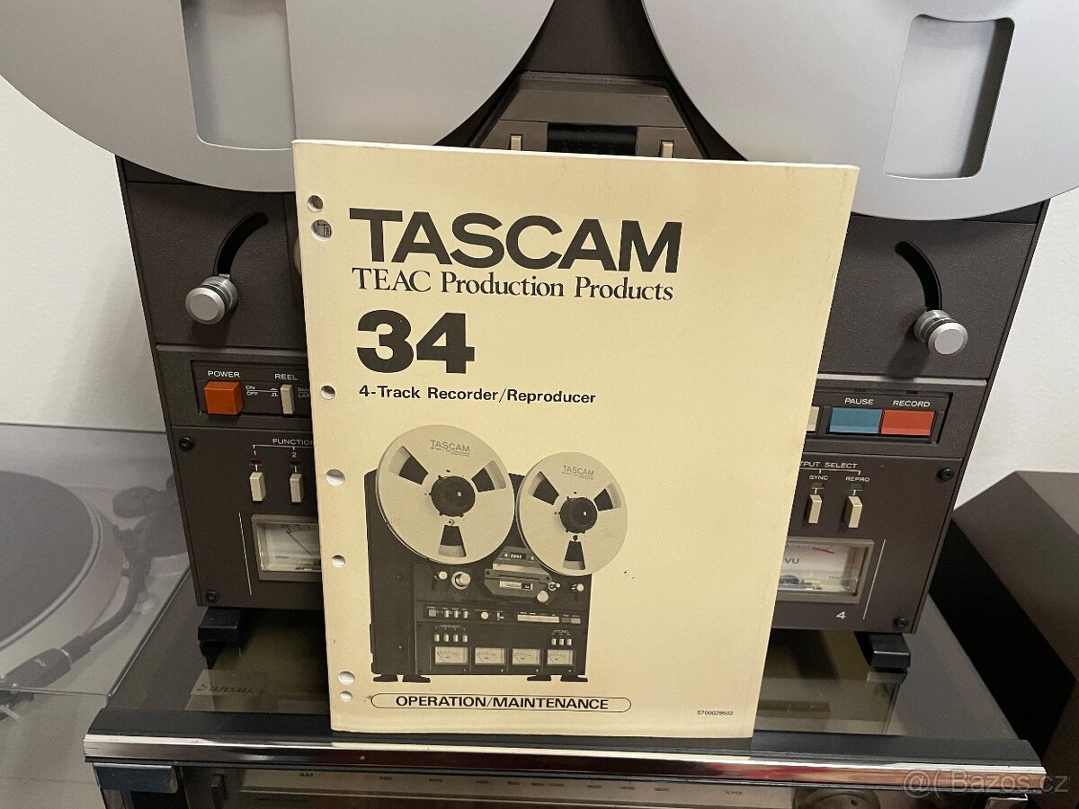 kotoučový magnetofon TASCAM 34 - 7