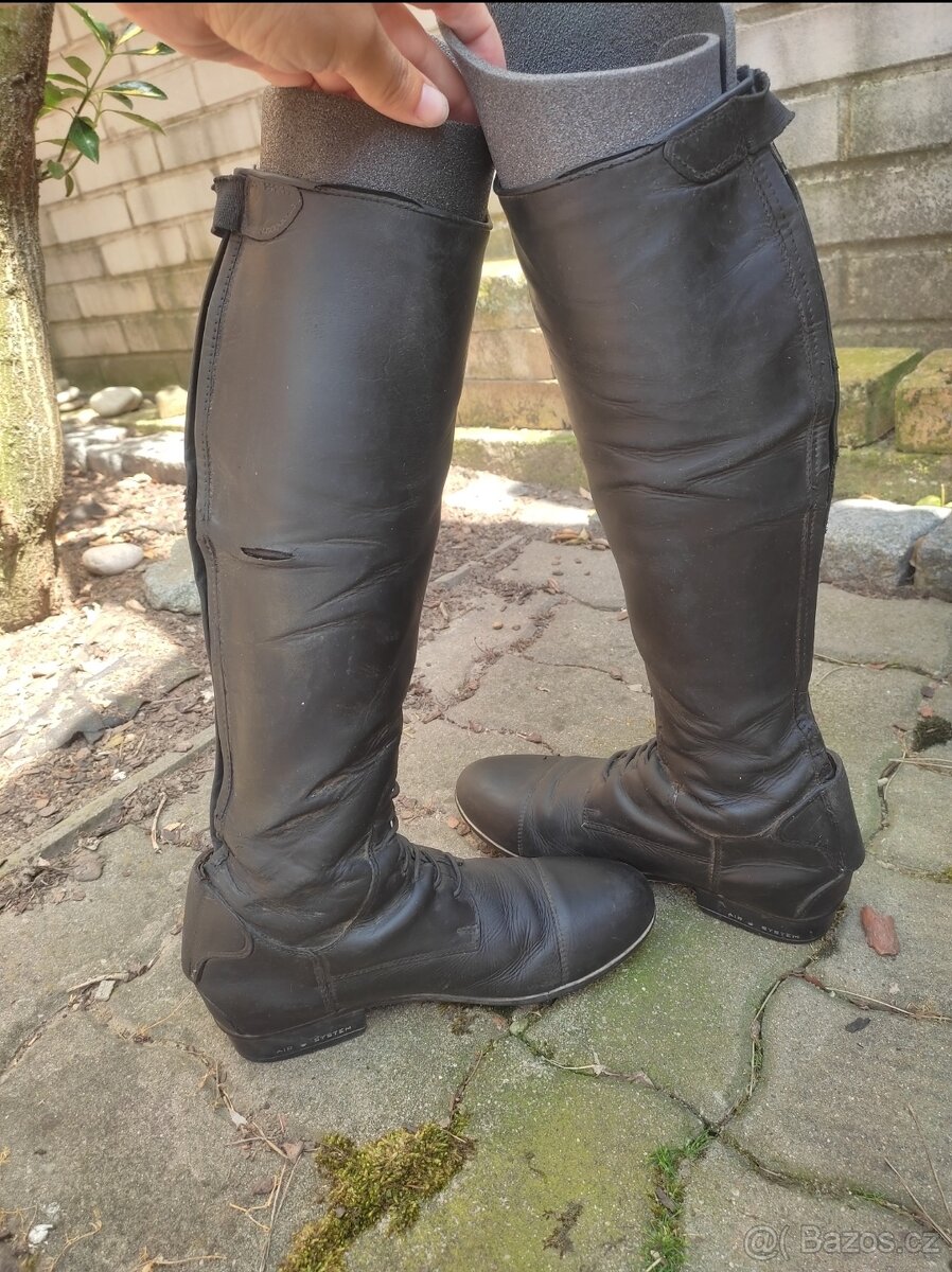 Vysoké jezdecké boty Equitheme Primera Lisse - 7