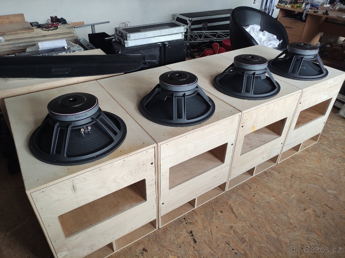 Prodám pasivní setup 3,4 kw rms (4x sub, 2x sat) - 7