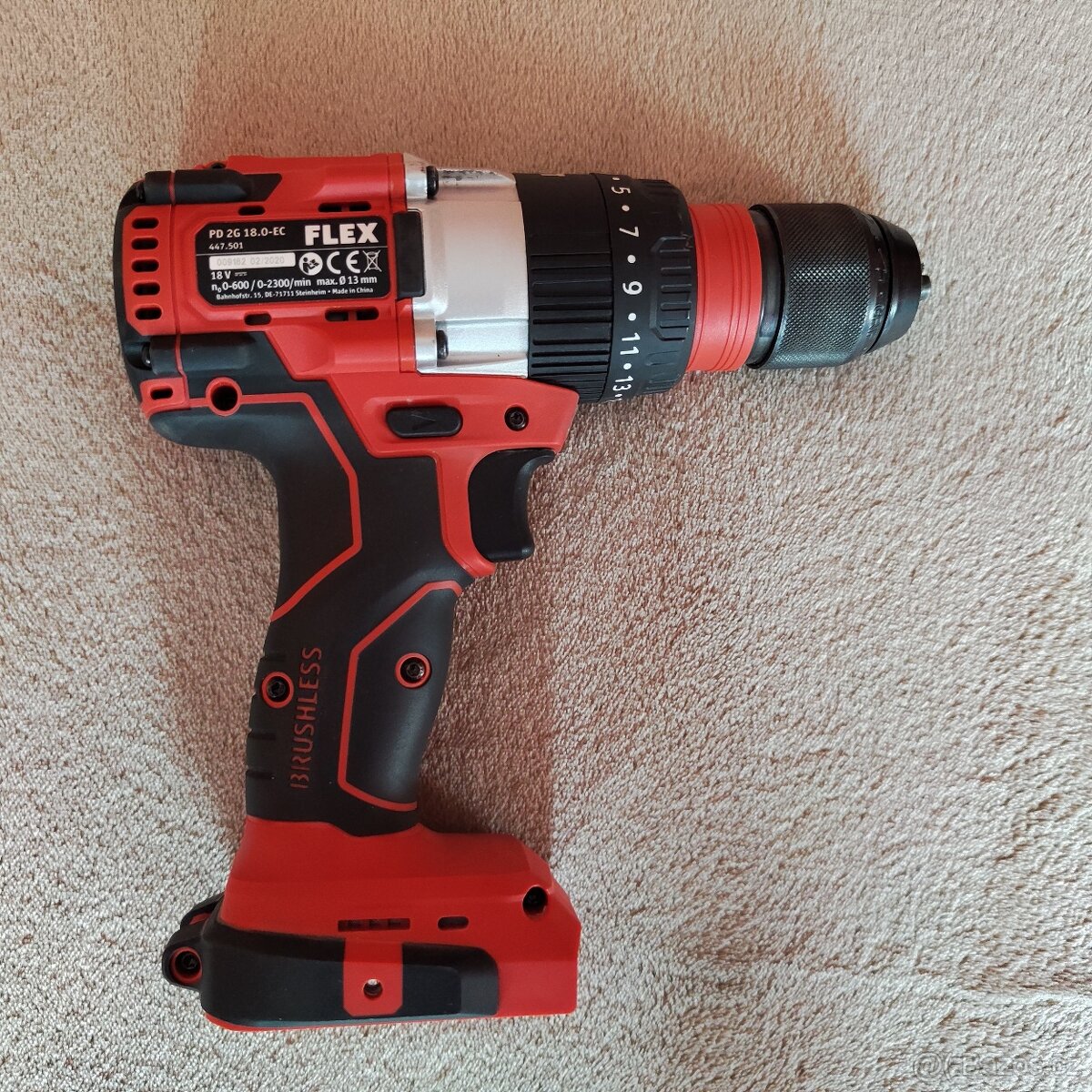 AKU vrtačka FLEX PD 2G 18.0-EC s rychlonabíječkou - 7