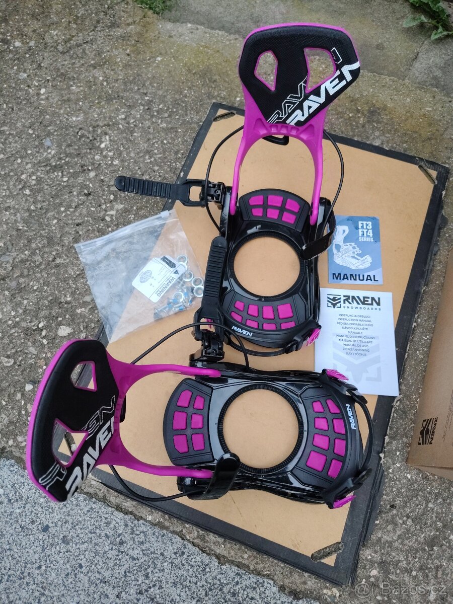 Raven Fastec FT360 - snowboardové vázání - nové - 7