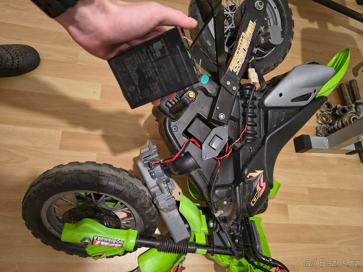 El. Dětská motorka Duplo nová baterie - 7