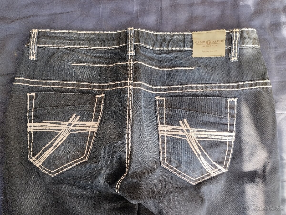 Zánovní pánské džíny Camp David vel.XXL 38/30 - 7