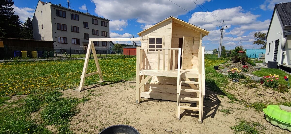 Domeček pro děti dřevěný Middle - 7