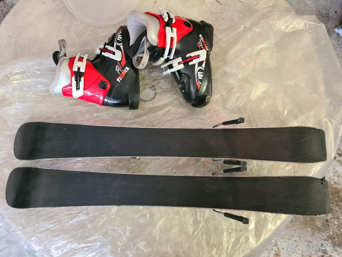 Prodám dětské lyže Salomon70 s vázáním možno k nim i boty - 7