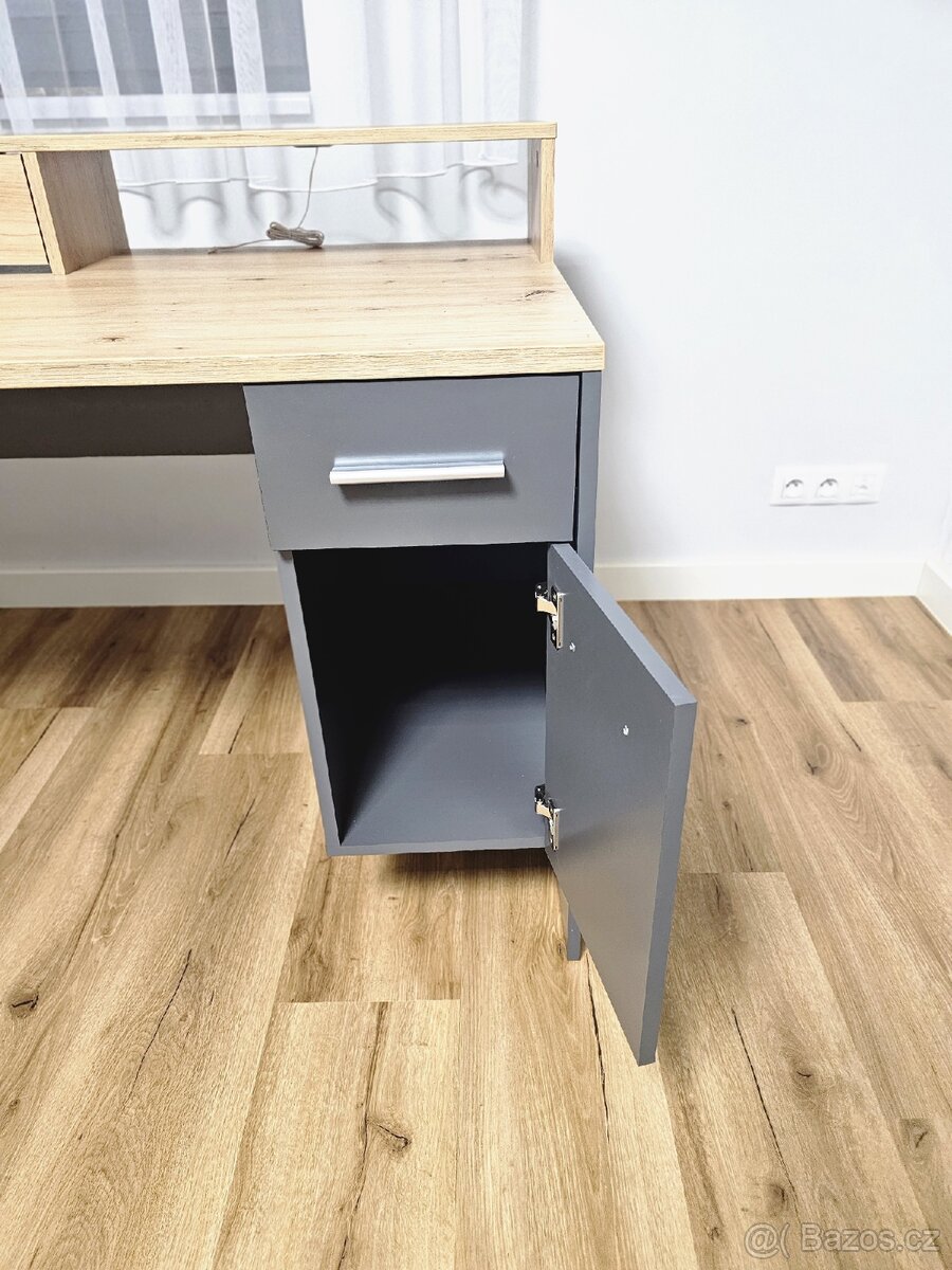 Herní stůl - barva dubu - 7