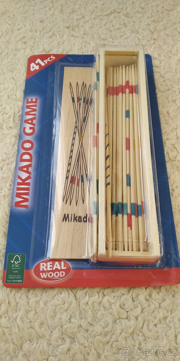 magnetická tabule, Stolní hra, zvířata mix, mikádo, kytara - 7