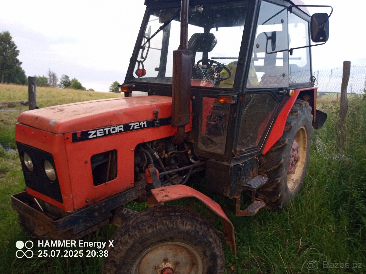 Zetor traktor 7211 - 7