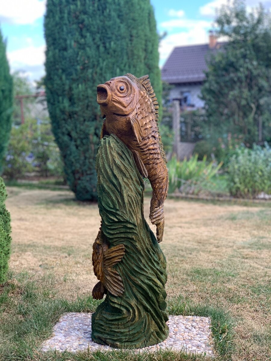 Dřevěná socha - 7