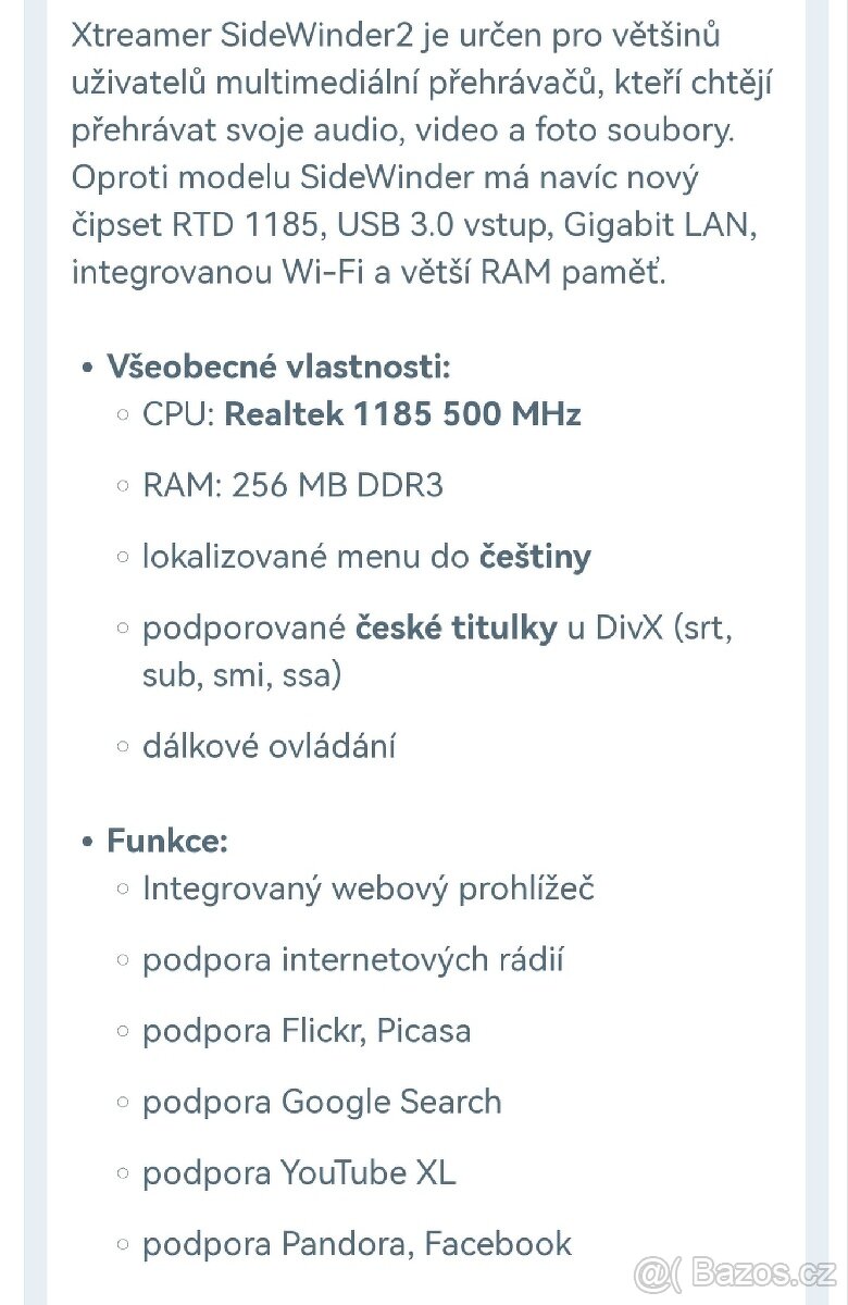 Media player Xtreamer Sidewinder 2 - 7