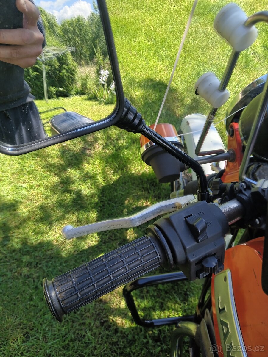 Jawa 350/634 se sajdou. GO - 7