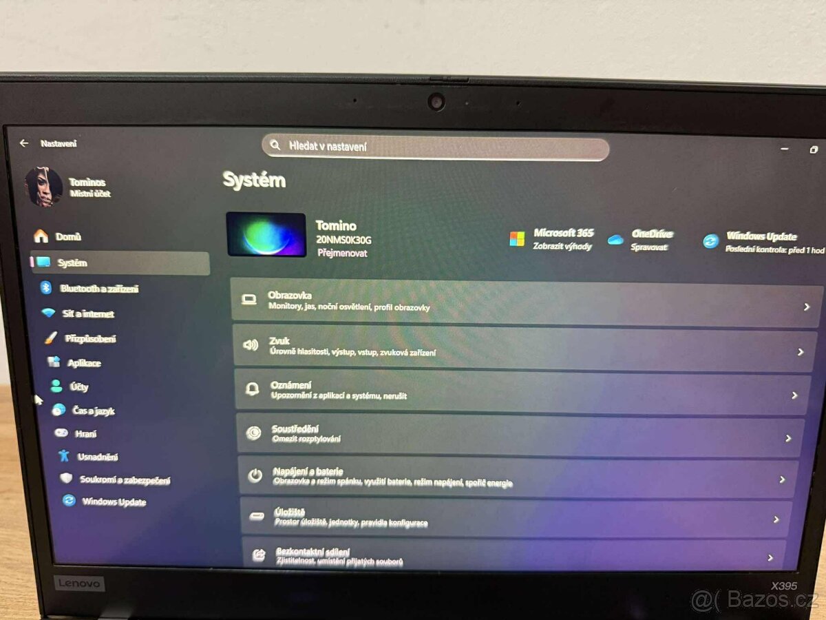 Notebook LENOVO ThinkPad X395 - 7