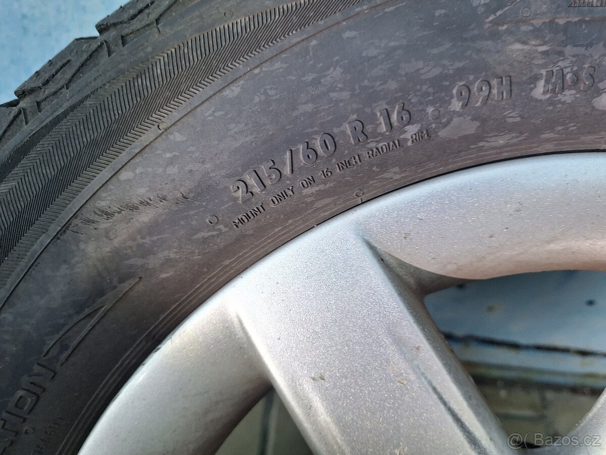 Kola 5x98, Citroen C8 zimní pneu - 7