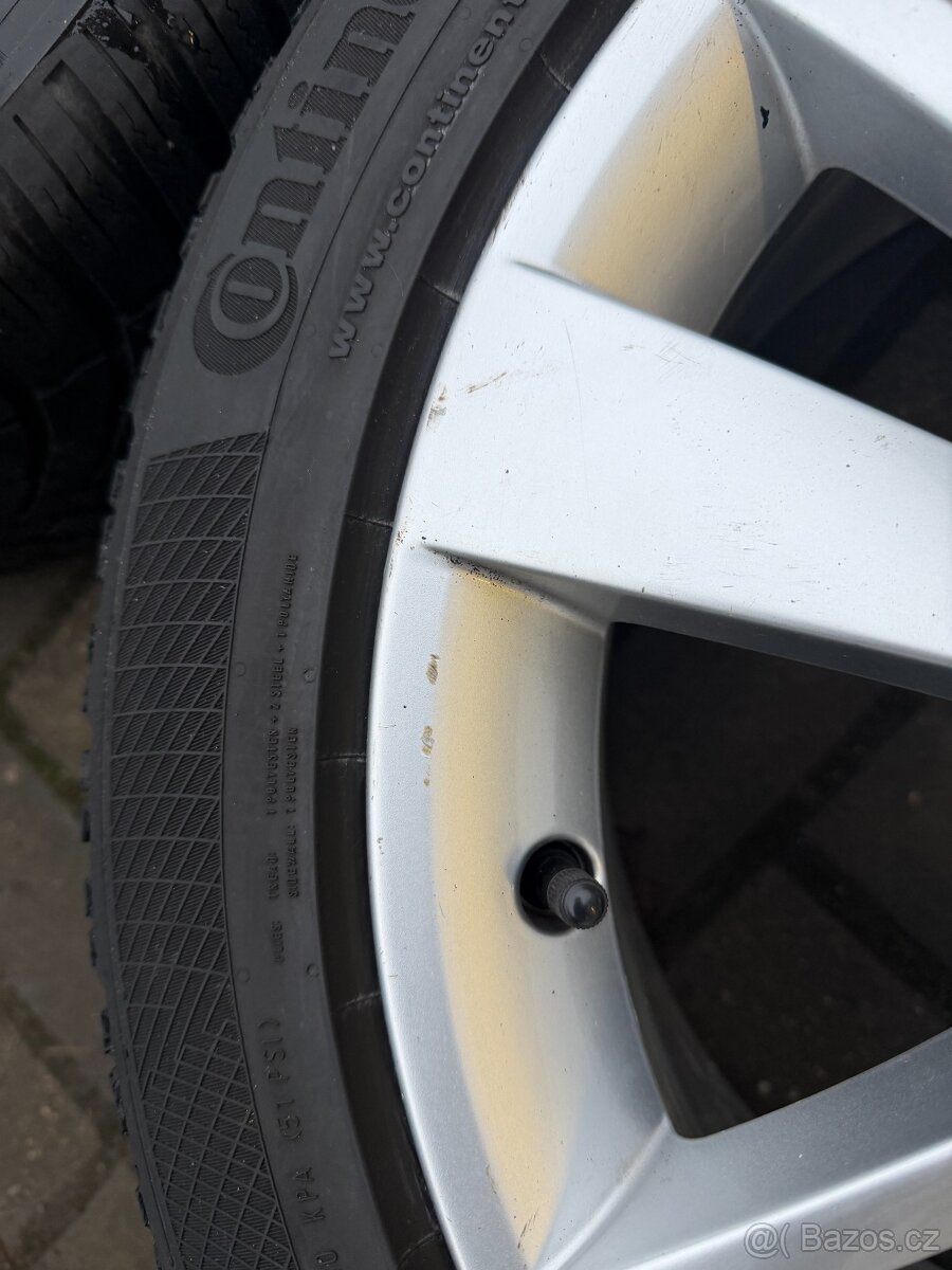 ORIGINÁL Alu Škoda Trius R17, 5x112 - ZIMNÍ PNEU - 7