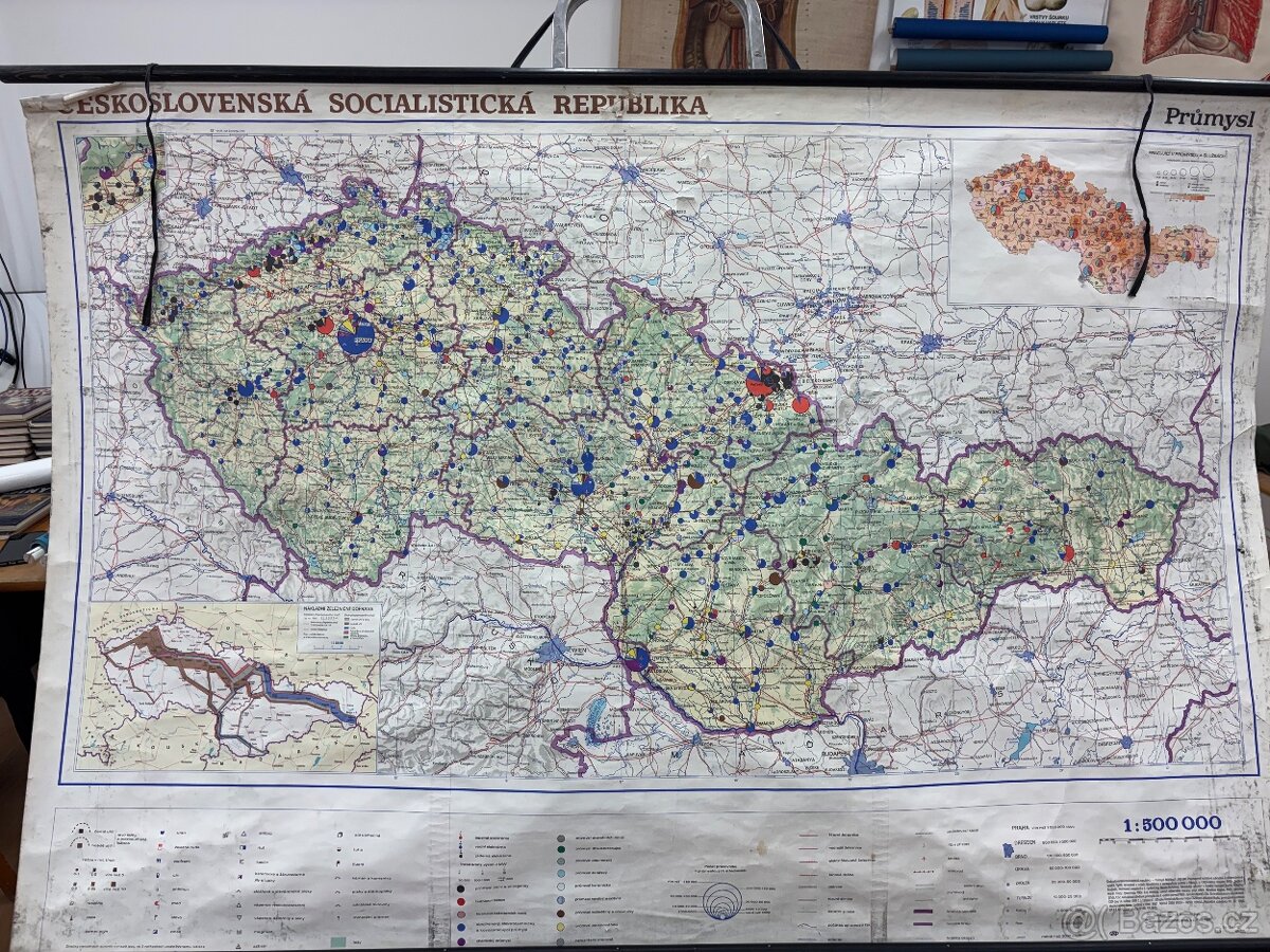 Staré školní mapy - 7