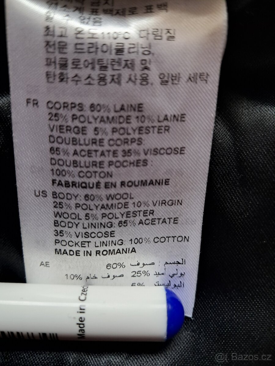 Pánský kabát Sandro XS - 7