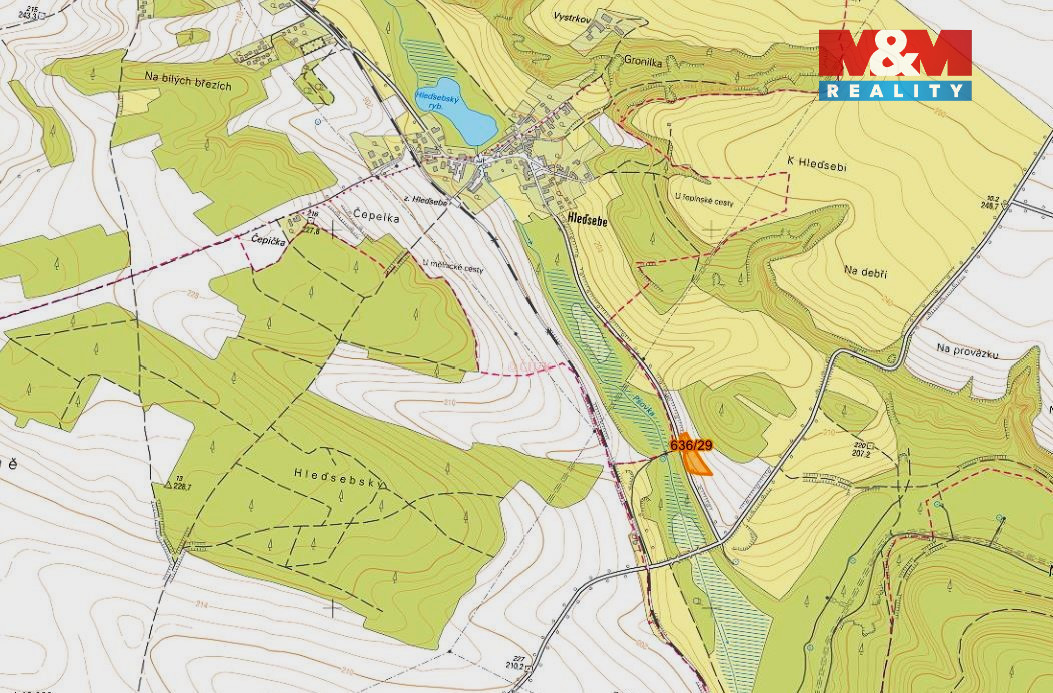 Prodej pole, 7398 m², Střemy-Jenichov - 7