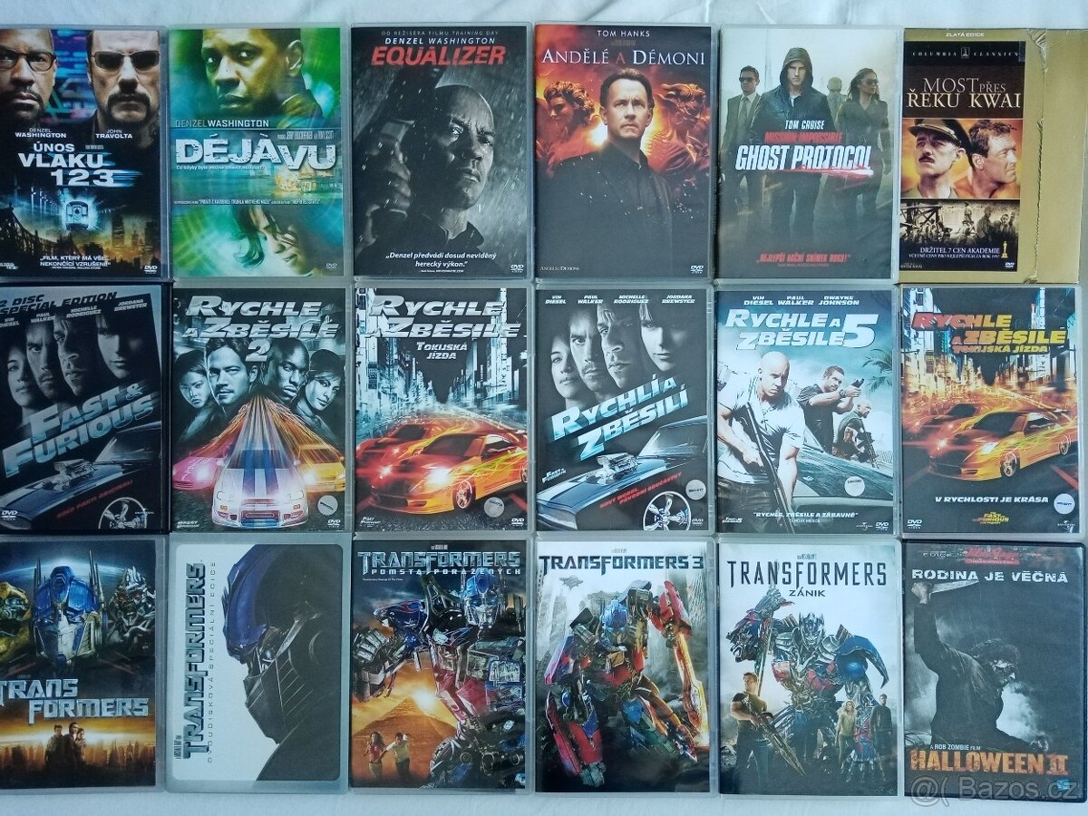 180 DVD chlapských akčních filmů od 66 Kc - 7