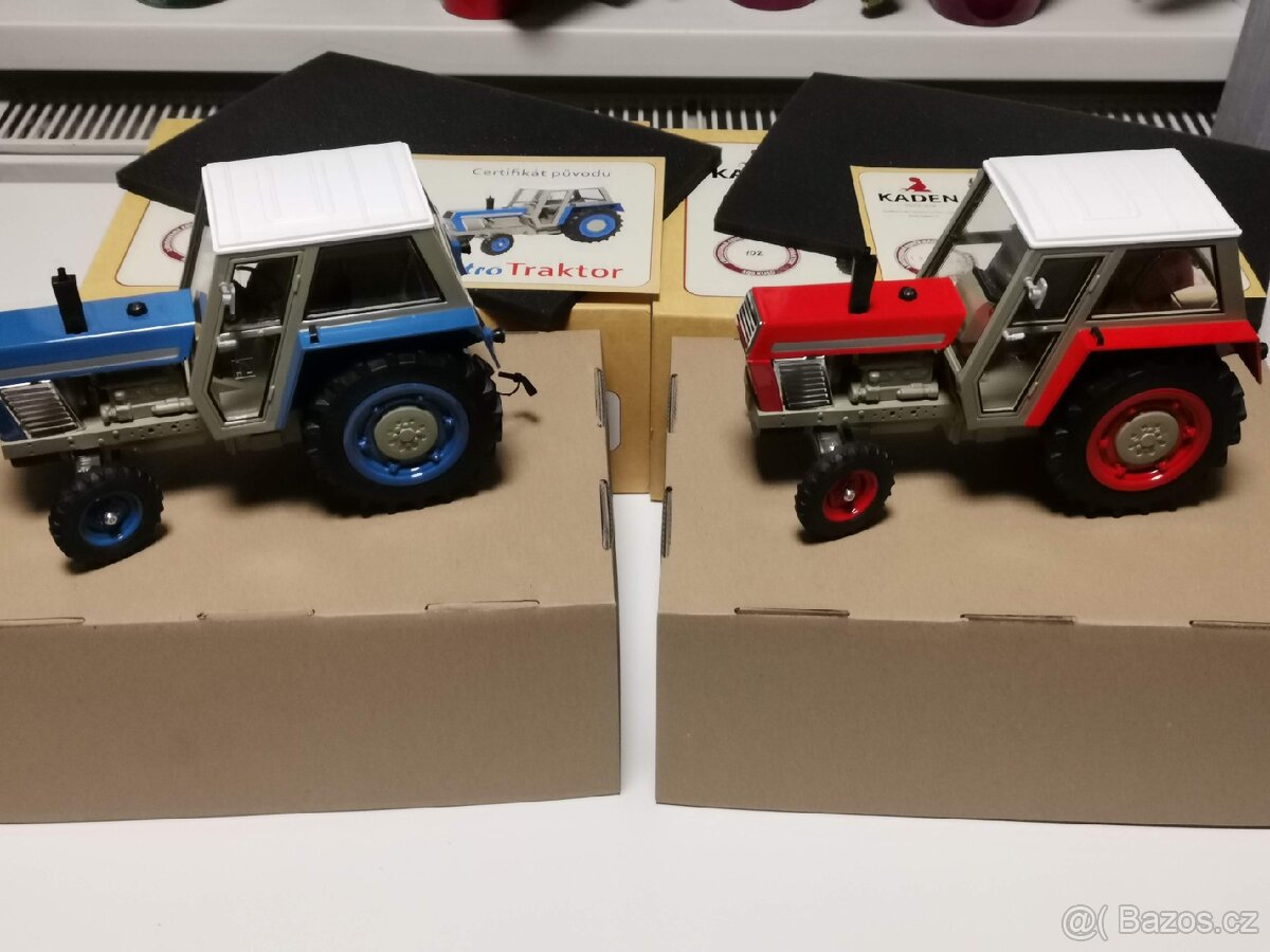 Retro Traktor Zetor Crystal Limitovaná Edice 200ks KDN - 7