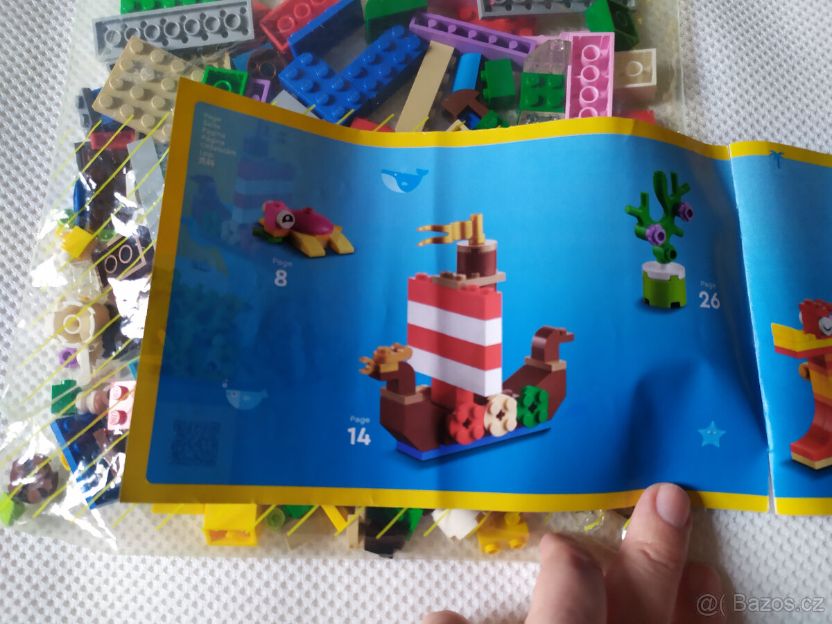 LEGO Classic 11018 Kreativní zábava v oceánu - 7