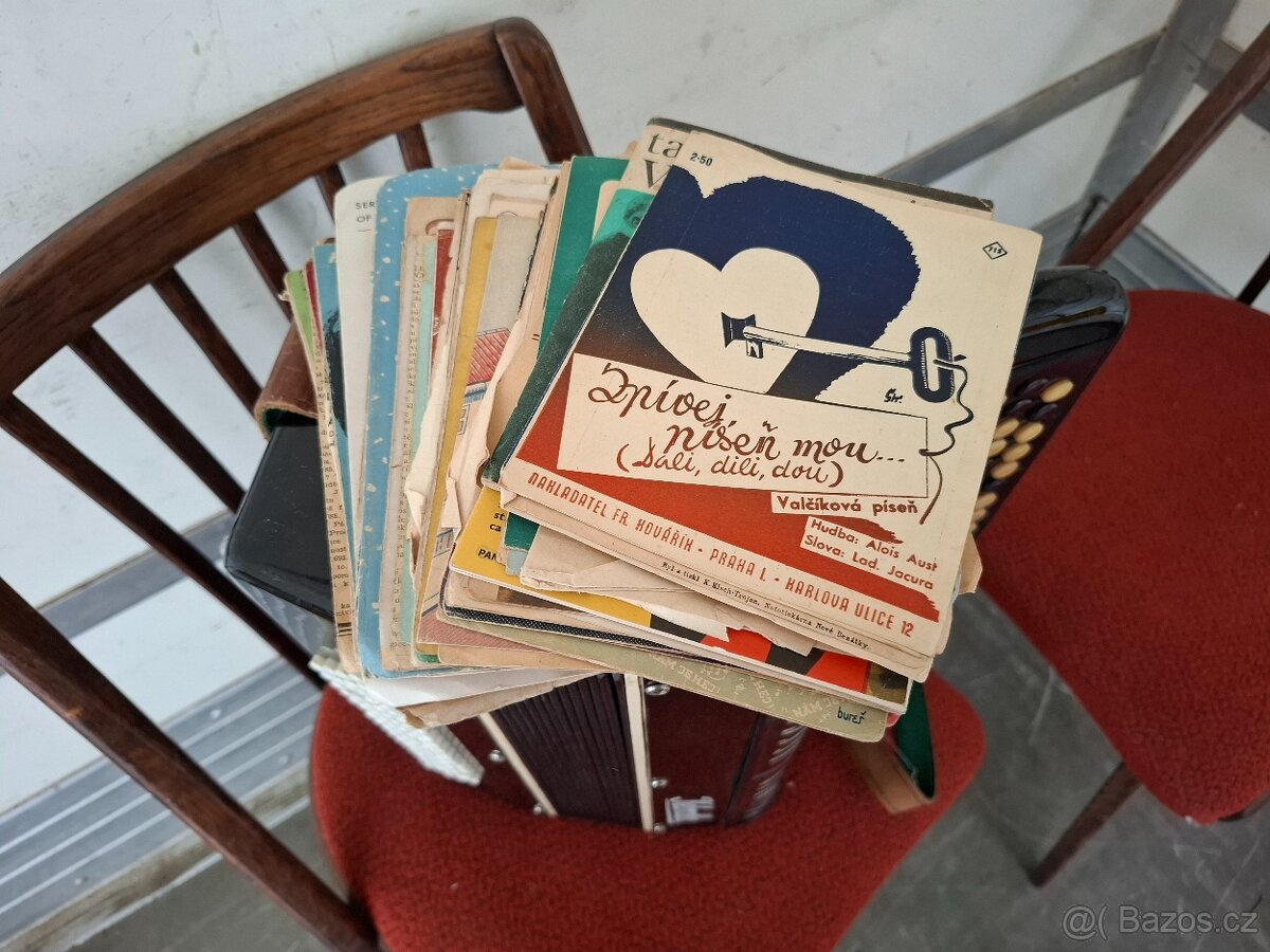 Knoflíková harmonika Kebrdle - 7