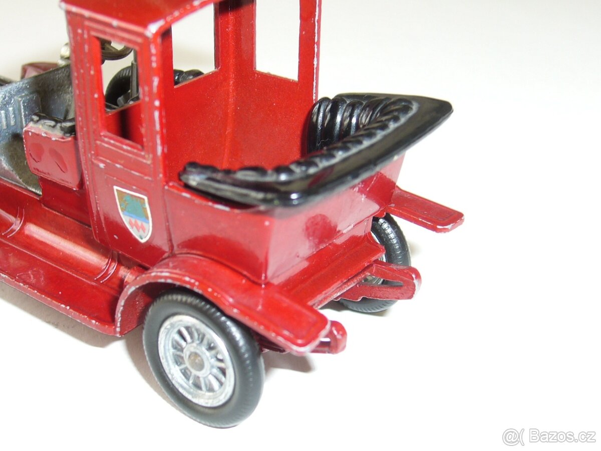 Model auta LESNEY Packard Landaulet - 1912, kovový - 7