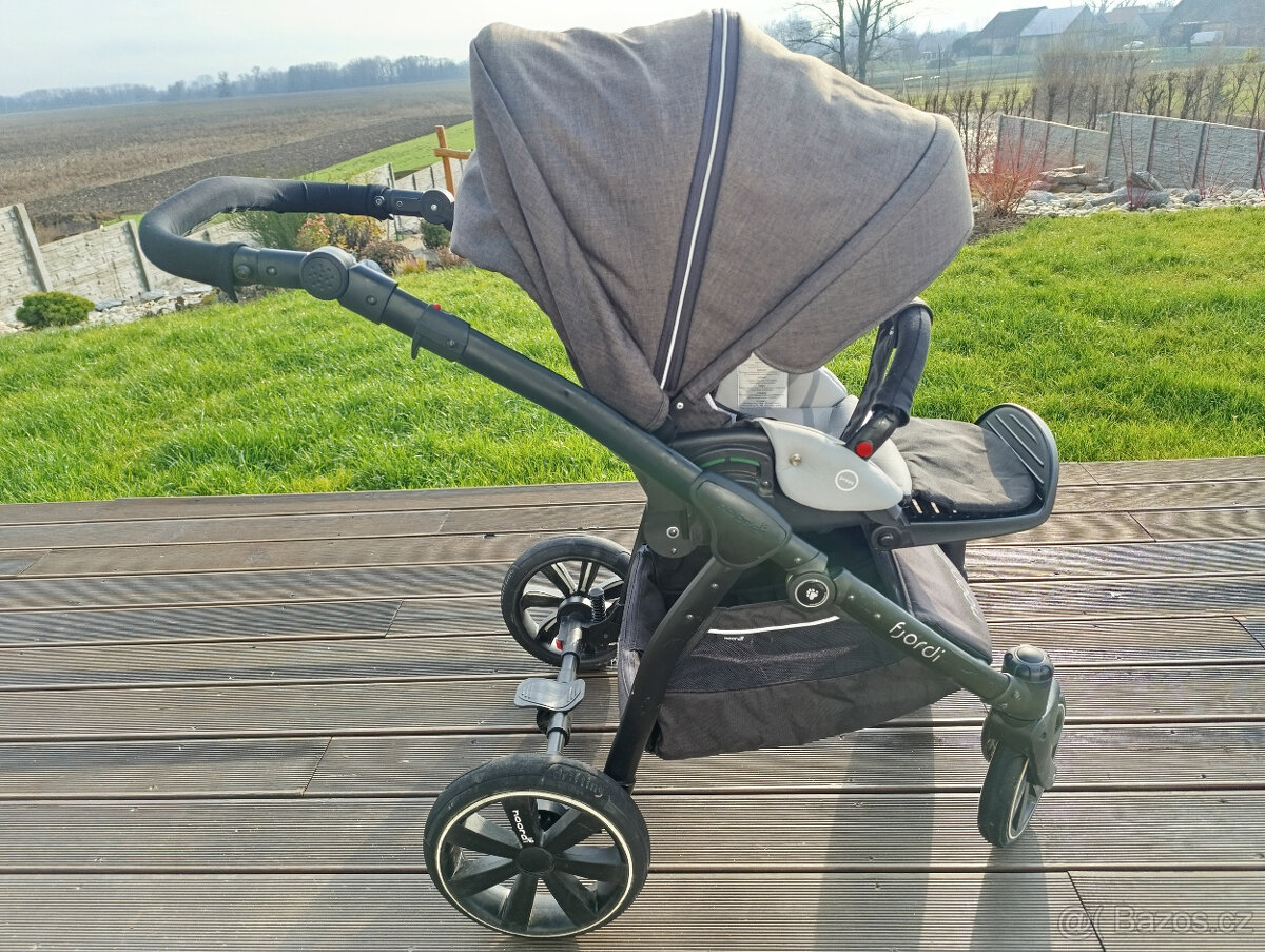 kočárek Noordi Fjordi trojkombinace, koupený 2020, po 1 dítě - 7