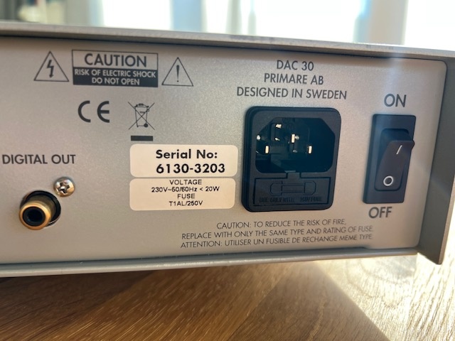 PRIMARE DAC 30 - externí D/A převodník - 7
