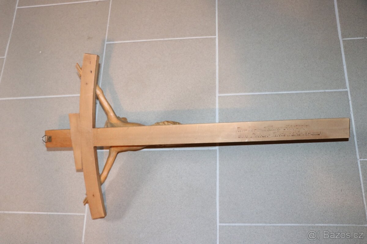 Krucifix Kříž Kristus soška domácí oltář (425B) - 7
