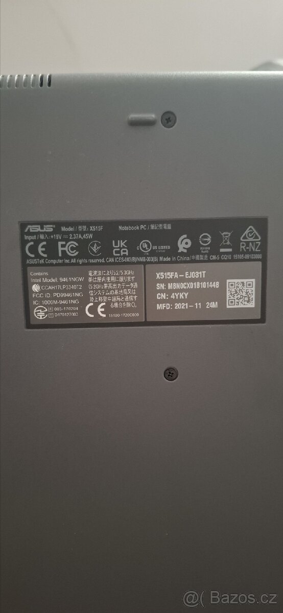 Prodám asus X515FA - 7