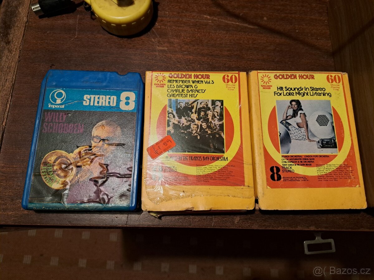 Kuriozita 8 track recorder URANIA DRP-801 funkční - 7