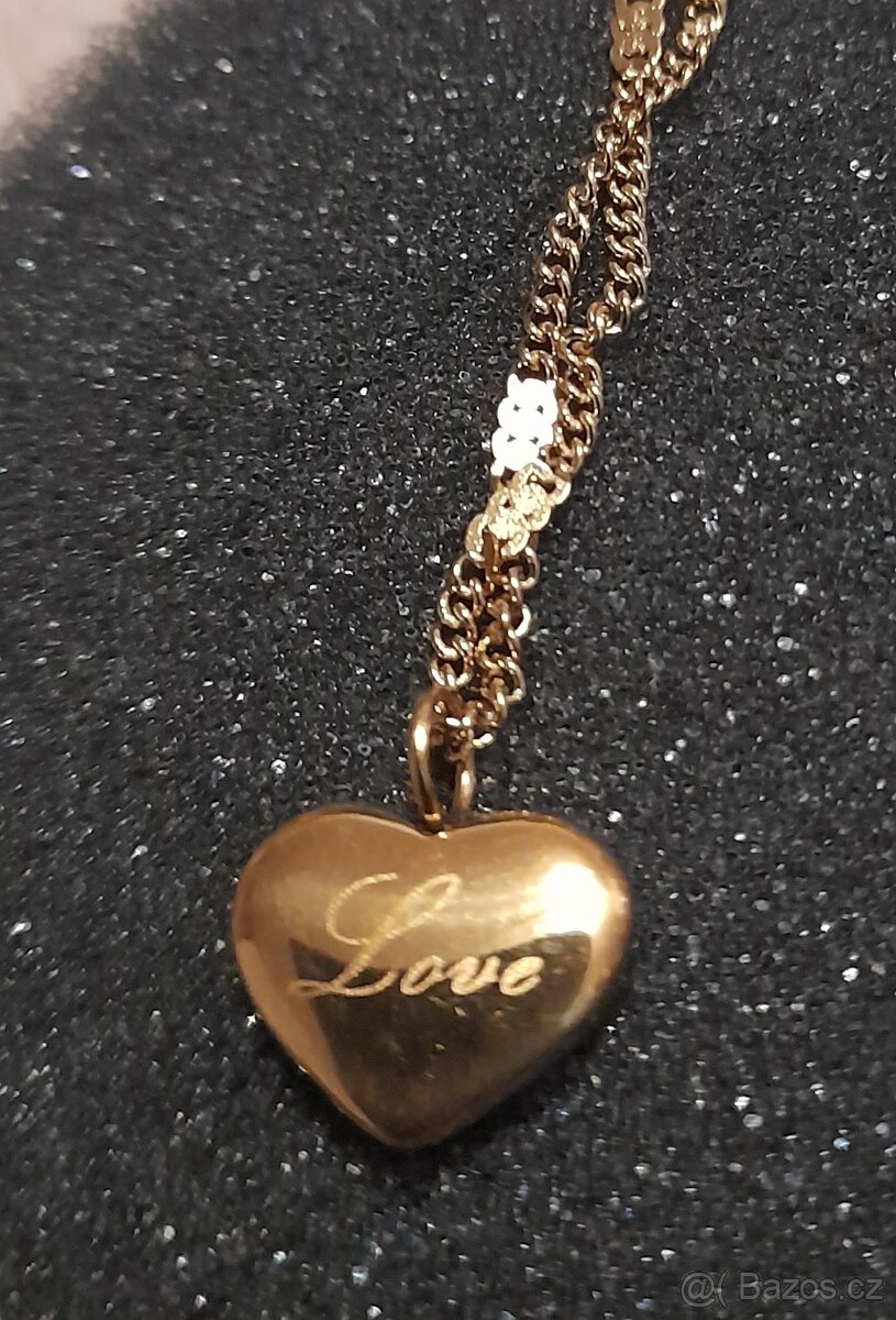 Přívěsky s řetízkem srdíčka - 7
