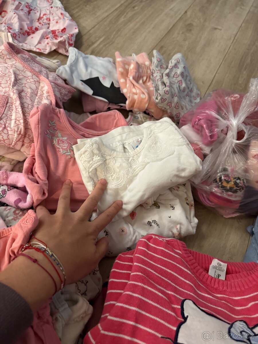 Balík věcí pro holčičku vel 74-86 - 7