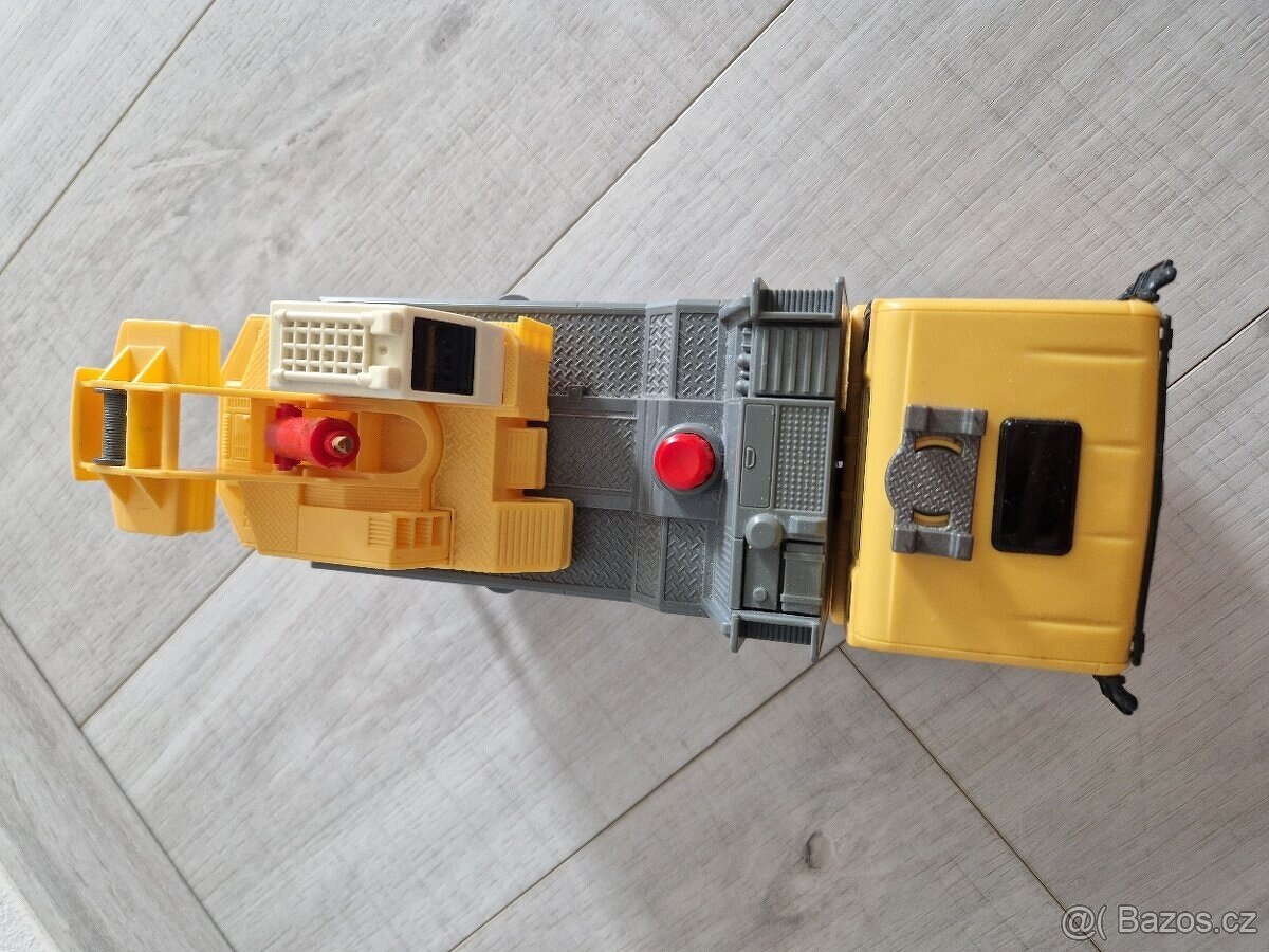 Hračka, auto, jeřáb, stavební stroj - 7