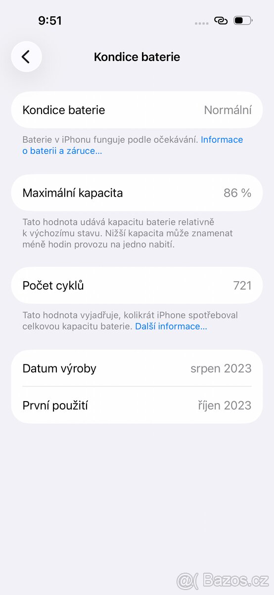 iPhone 15 Black 256GB - 7