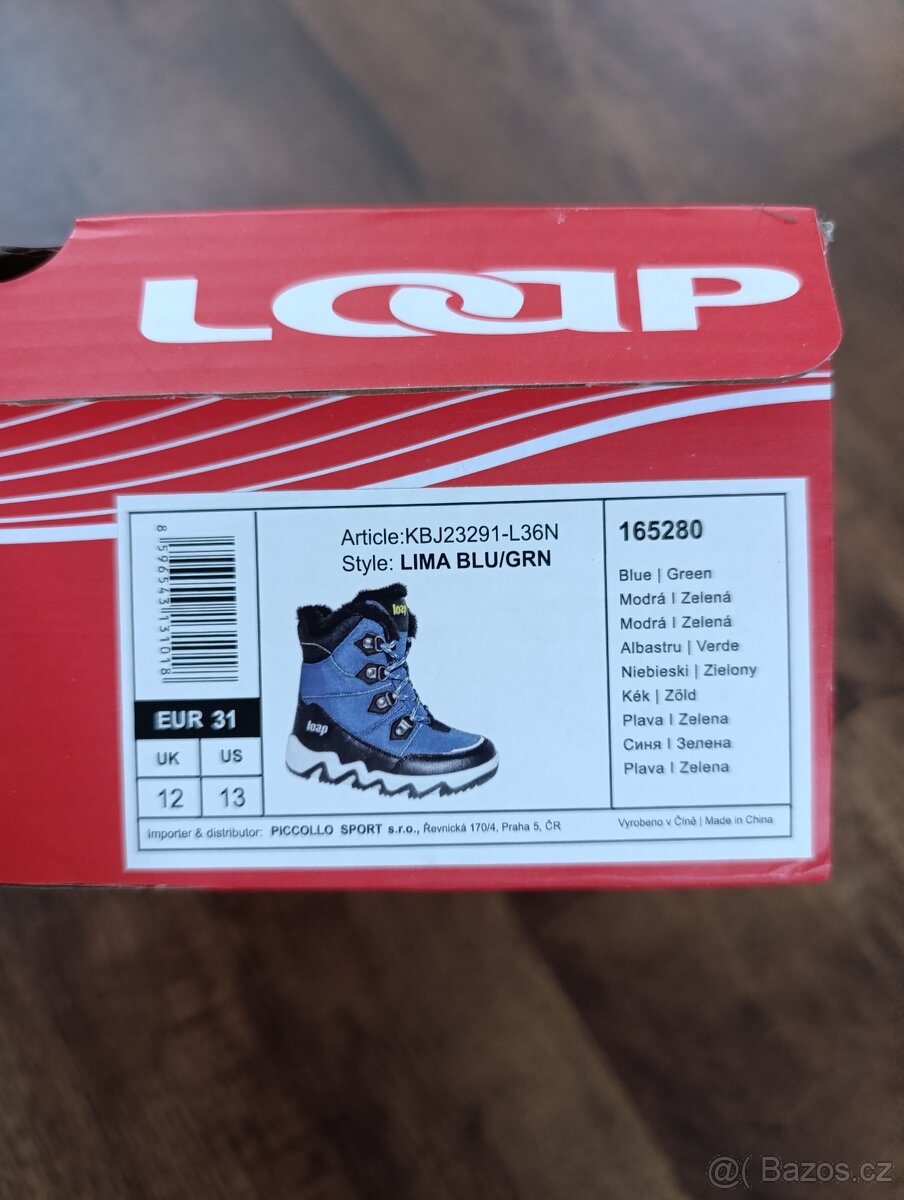 Loap Lima zimní boty. Vel. 31 - 7
