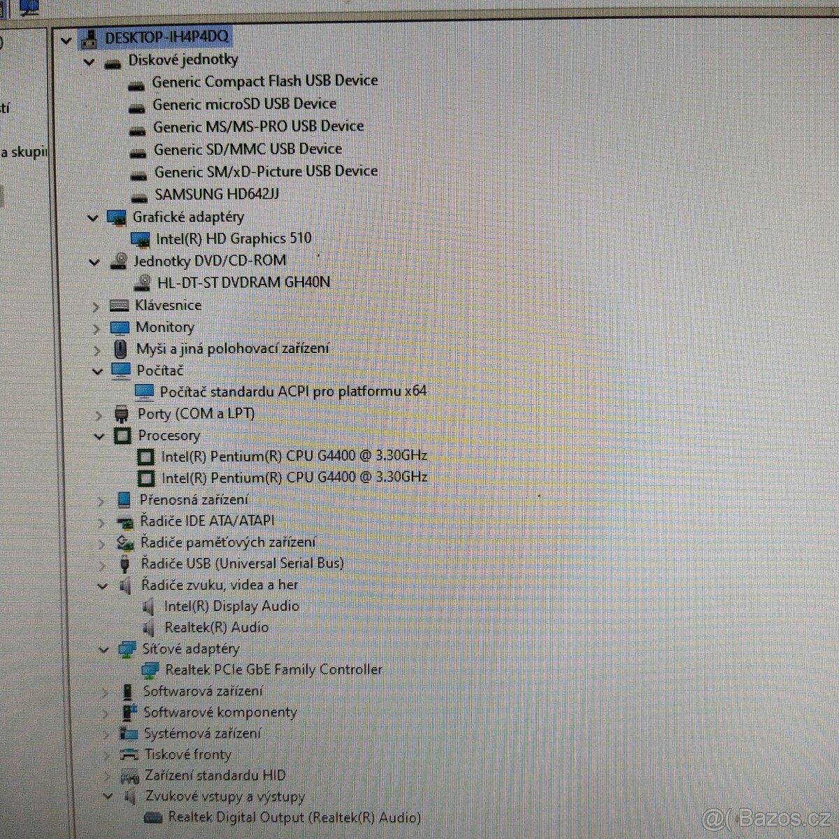 PC sestava eMachines - Pentium G4400 - 7