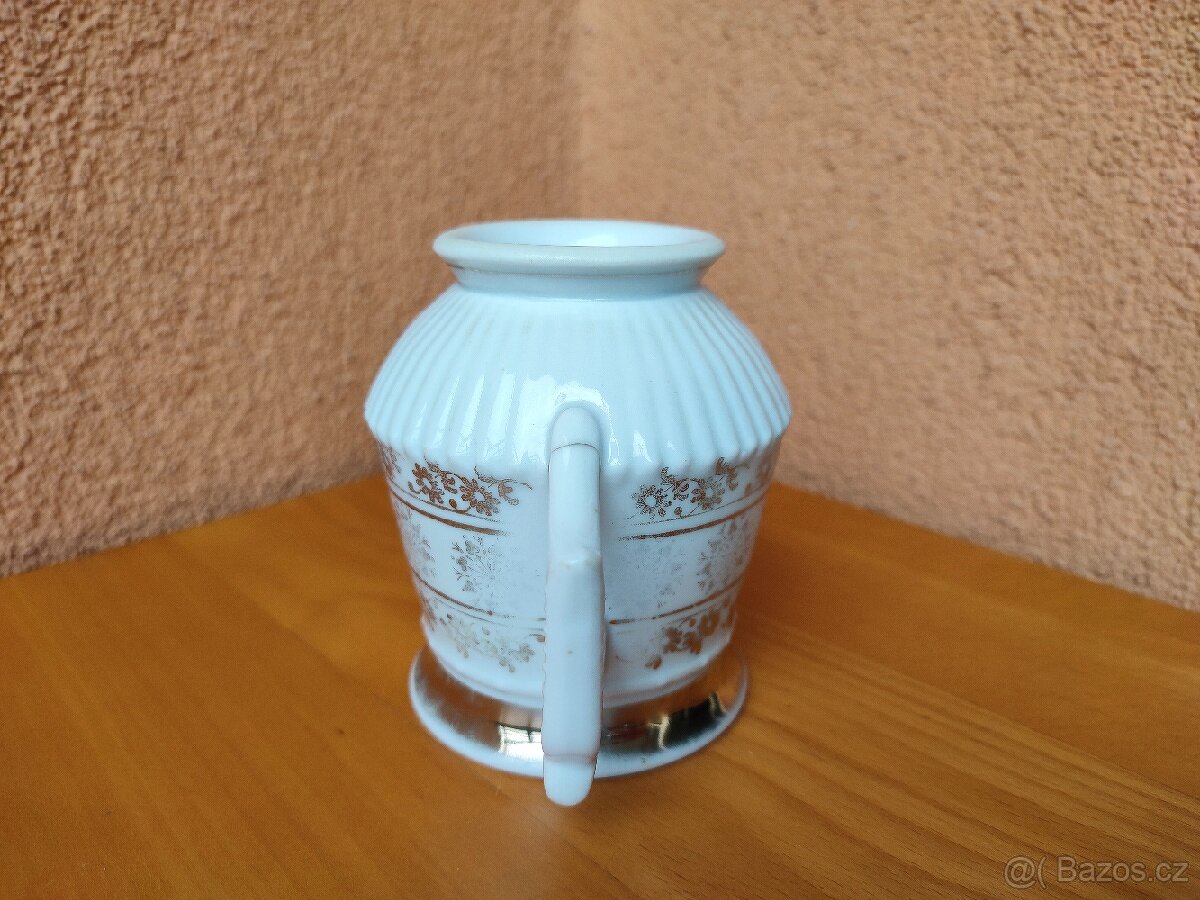 STARÝ PORCELÁNOVÝ HRNEK, MUŠLAK. - 7