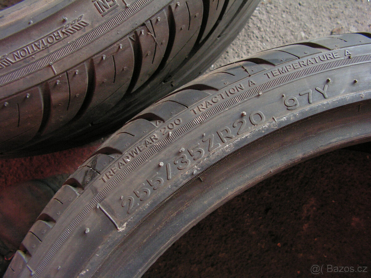 Letní pneu 255x35x20 2ks - 7