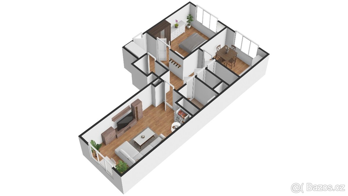 Podnájem bytu 2+1 Ostrava-Poruba - 7