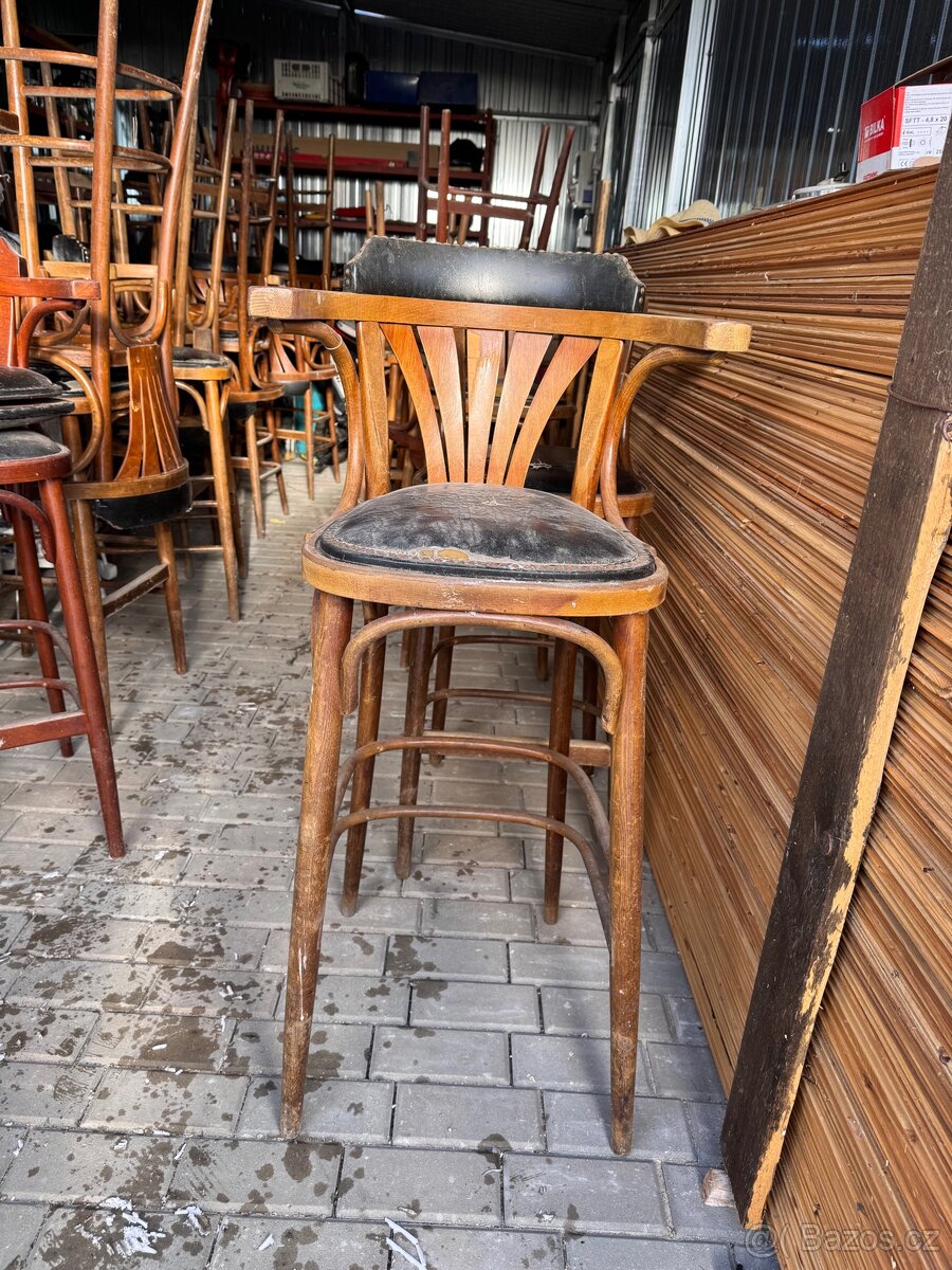 70ks barové židle Ton? - 7